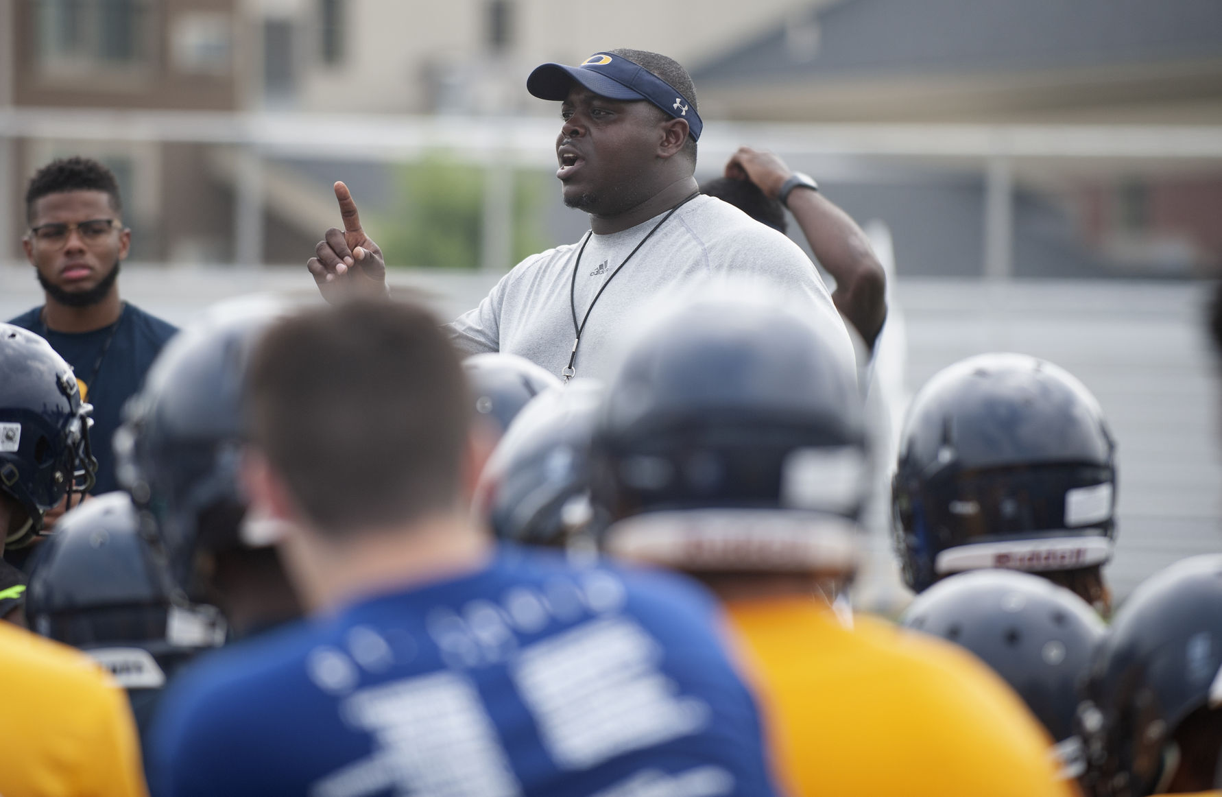 O'Fallon High School football practice